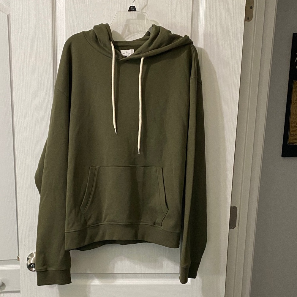 True Craft Olive  Hoodie